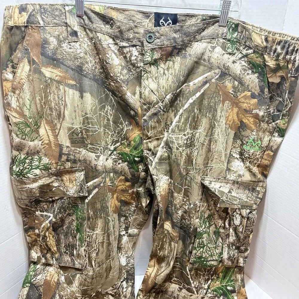 Realtree Edge Camo Men's Cargo Pants Hunting 3XL 48-50 Gorpcore